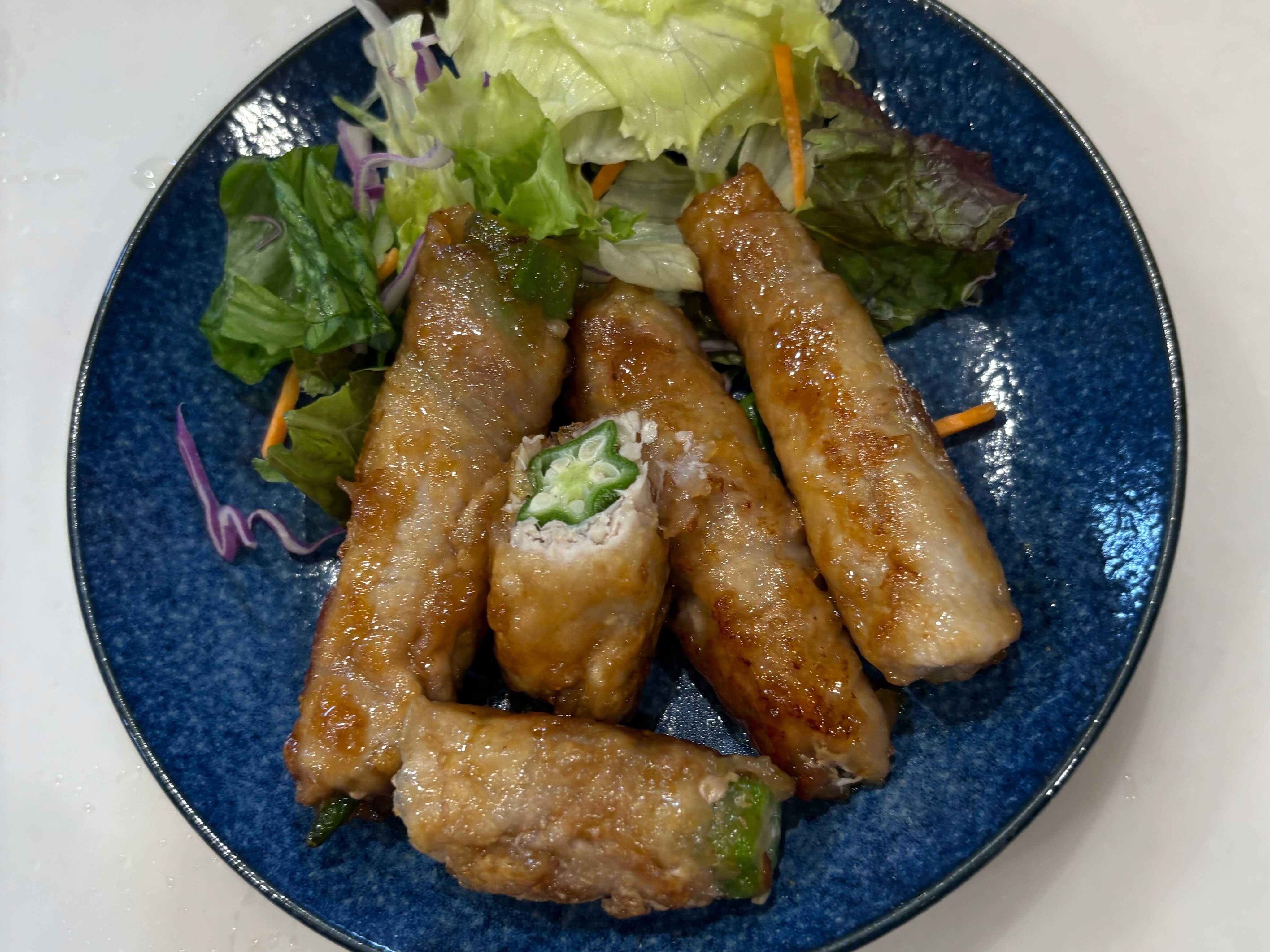 オクラの肉巻き