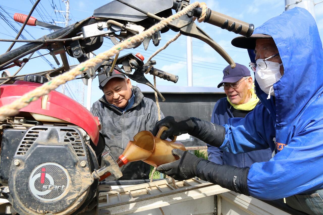 生産組合で農機整備講習会開催